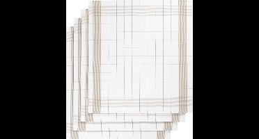 De Witte Lietaer Theedoek Mixte, Moonlight - 2 stuks - 65 x 65 cm - Katoen/Linnen