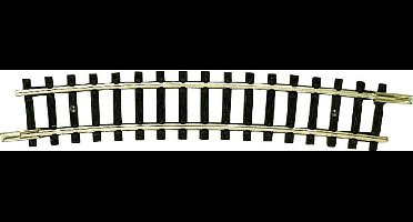 N Fleischmann rails (zonder ballastbed) 22225 Gebogen rails 15 ° 329 mm 12 stuk(s)