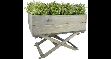 Esschert Design Plantenbak met inklapbare standaard NG77