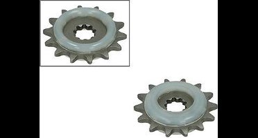 Tandwiel voor + rubber A-kwaliteit Puch Maxi Puch 14t