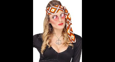 Hoofdband hippie Groovy stijl