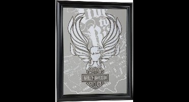 Harley-Davidson Live To Ride Adelaar Spiegel