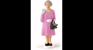 Kikkerland Solar Queen Elizabeth - Wuivend - Bewegend element - Poppetje op zonne-energie