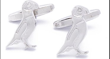 Manchetknopen - Vogel Papegaaiduiker Puffin