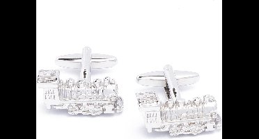 Manchetknopen - Trein Locomotief Gedetailleerd