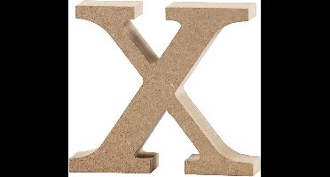 Creative Letter X Mdf 8 Cm