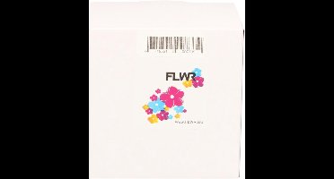 FLWR - Labelprinterrol / DK-22205 / Wit - Geschikt voor Brother