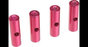 Team Corally - Aluminum Mount - 20mm- M3 - 4 pcs