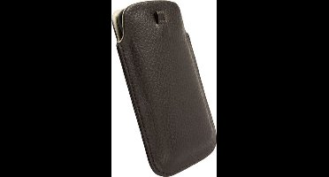 Krusell Gaia Lederen Beschermhoes - M - Bruin