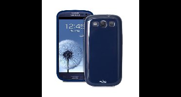 PURO Samsung Samsung Galaxy S III Plasma Cover - Dark Blauw