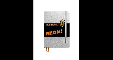 Leuchtturm notitieboek puntjes neon oranje