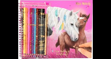 Depesche - Miss Melody kleurboek met stiften