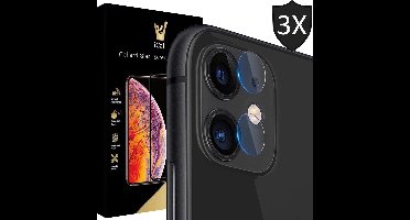 Camera Screenprotector geschikt voor iPhone 11 - 3x Glas Screen Protector