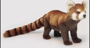 Hansa Rode Panda Knuffel