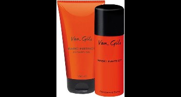 Van Gils - Basic Instinct Deo Spray 150 ml + Showergel 150 ml - Giftset
