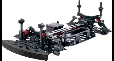 Reely 1:10 RC auto Elektro Straatmodel Onroad-Chassis 4WD ARR TC-04