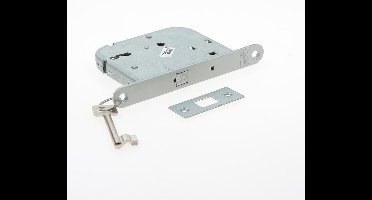 Insteekslot - Lichtgrijs - Staal - Nemef - Nemef 1436 - kastslot staal gelakt