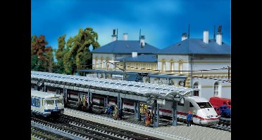 Faller - 2 ICE-Perrons - modelbouwsets, hobbybouwspeelgoed voor kinderen, modelverf en accessoires