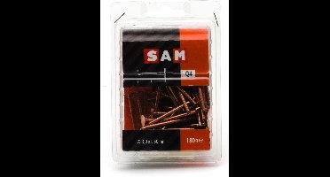 SAM Schalienagel 3x50mm onbehandeld koper ca. 180 gr. 818086 Q4