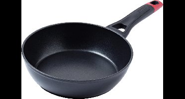 Pyrex Optima Wok Pan - Aluminium - Ø26 cm - Zwart