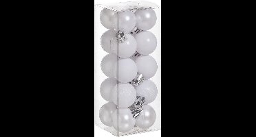 Cosy&Trendy kersballen - 20 stuks - 3cm - kunststof