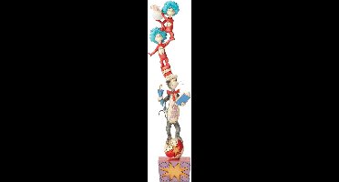 Cat in the Hat - Jim Shore - dr.Seuss - Stacked - 30 cm.