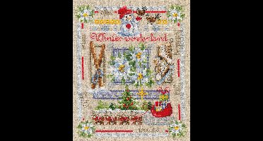 Vervaco - Telpakket kit - Kerst - Winter - PN-0146390 - Borduren - Borduurpakket - Borduurpakket volwassenen