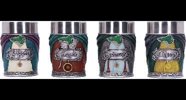 Nemesis Now The Lord Of The Rings Shot glas Hobbit Set Multicolours