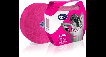 CureTape® Giant Classic - Roze - Kinesiotape - 5cm x 31,5m - Huidvriendelijke elastische tape - FysioTape - Kinesiologie Tape - Cure Tape