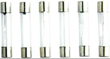 Topgear Glaszekeringen Set 120 Delig 5, 10, 15, 20, 25 en 30A