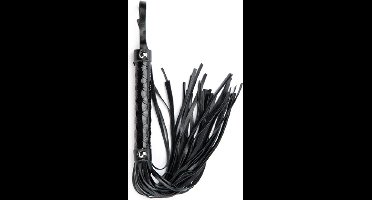 Power Escorts - Flogger zweep Zwart - 45cm - Kinky zweep - Tem je partner!! - AF001029
