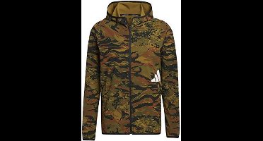 Adidas Trainingsjack Freelift Camo - Maat S