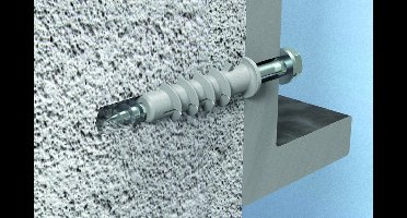 fischer 78412 Cellenbetonanker kunststof FTP K6 (25st)