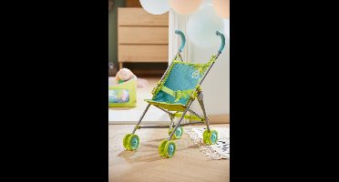 Haba Poppenbuggy Zomerweide Junior 63 Cm Polyester Groen/blauw