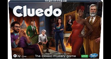 Hasbro bordspel CLUEDO klassiek detectivespel familiespel (Engelstalig).