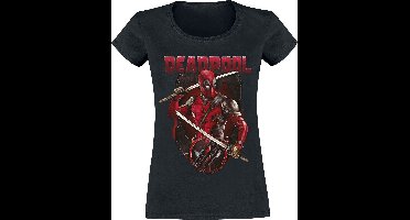 Deadpool 3 - Ready For Deadpool Dames T-shirt - zwart - M