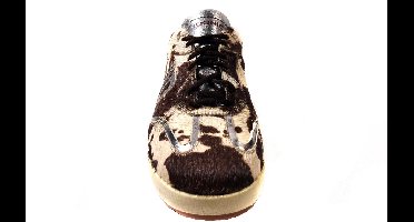 IQONIC sneaker koeienprint Cosmo 1.07 BRUIN/COMBI
