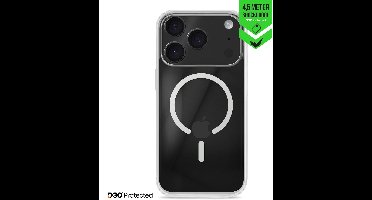 Striker Doorzichtig Hoesje geschikt voor Apple iPhone 17 Pro MagSafe Telefoonhoesje Hardcase | Striker X-Core Xtreme Impact Backcover Shockproof | Geschikt voor MagSafe | Geschikt voor Draadloos Opladen met Magnetische Ring | Geschikt voor MagSafe