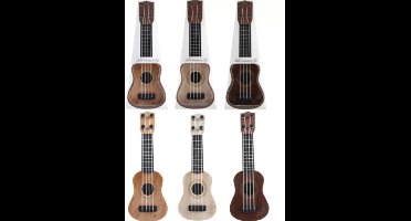 Gitaar kunststof 25cm. speelgoedgitaar