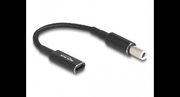 USB-C naar Dell notebook laadadapter | 7,4 x 5,0mm (met pin) | 0,15 meter
