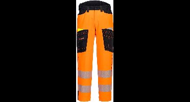Portwest DX4 Hi-Vis Service Broek DX453 - Oranje/Zwart - 36