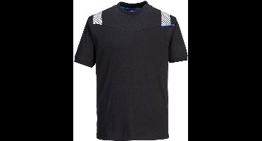 Portwest WX3 Vlamvertragend T-Shirt FR712 - Zwart - M