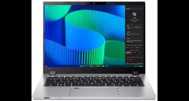 Acer TravelMate P2 14 TMP214-56-TCO-5996 Intel® Core™ i5 i5-1334U Laptop 35,6 cm (14") WUXGA 16 GB DDR5-SDRAM 512 GB SSD Wi-Fi 6E (802.11ax) Windows 11 Pro Nederlands Zilver