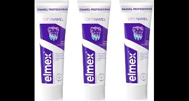 Elmex Tandpasta - Professional Opti Glazuur Protection - 3 x 75 ml