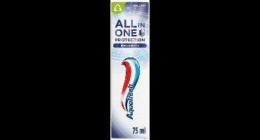 Aquafresh Tandpasta All-in-One Protection Pure Breath - 6 x 75 ml - Voordeelverpakking