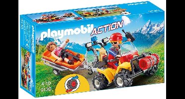 PLAYMOBIL Reddingsquad met draagberrie  - 9130