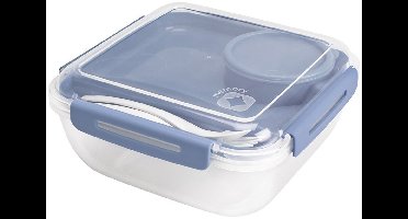 Rotho Salad To Go Lunchbox 1.7L Horizon Blauw