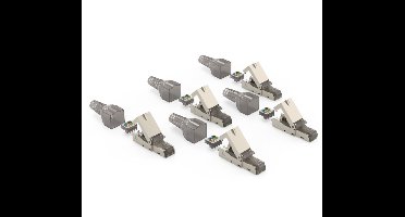 Hama Netwerkstekker CAT-6a 10 Gbit/s 5 Stuks