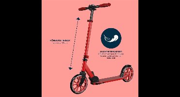 HUDORA Scooter Up 200 Step - Rood