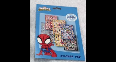 Disney Junior - Spidey and amazing friends - Marvel - 500+ stickers - sticker pad - 7 stickervellen